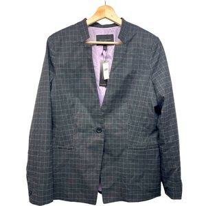NWT Women’s Banana Republic Plaid Checkered Blazer